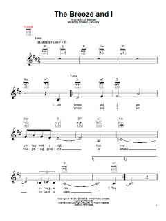 The Breeze And I (Download) 