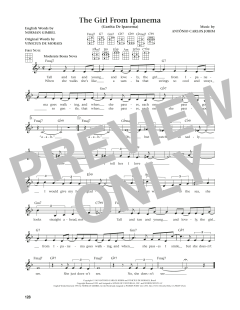 The Girl From Ipanema (Download) 