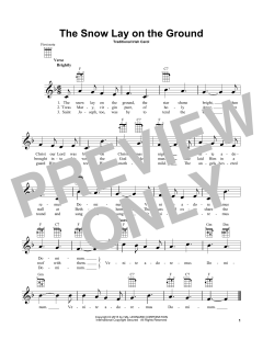 The Snow Lay On The Ground (Download) 