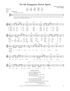 Tie Me Kangaroo Down Sport (Download) 