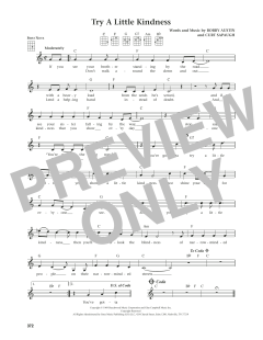 Try A Little Kindness (Download) 