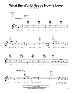 What The World Needs Now Is Love (Download) 
