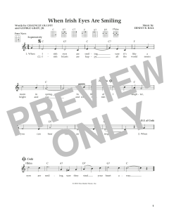 When Irish Eyes Are Smiling (Download) 