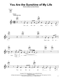 You Are The Sunshine Of My Life (Download) 