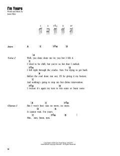 I'm Yours (Download) 