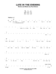 Late In The Evening (Download) 
