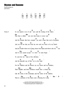 Rhymes And Reasons (Download) 