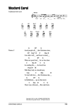 Wexford Carol (Download) 