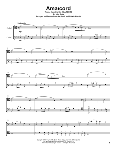 Amarcord von Mr. & Mrs. Cello (Download) 