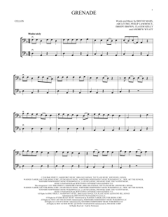 Grenade von Bruno Mars (Download) 