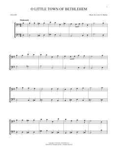 O Little Town Of Bethlehem von Phillips Brooks (Download) 