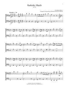 Radetzky March von Mr. & Mrs. Cello (Download) 