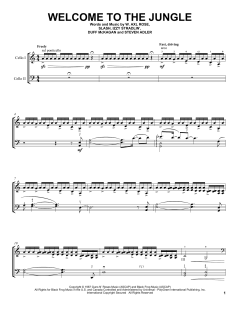 Welcome To The Jungle von Guns N' Roses (Download) 