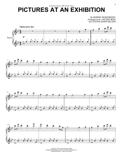Pictures At An Exhibition von The Piano Guys (Download) 