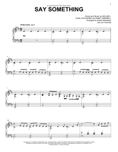Say Something von The Piano Guys (Download) 