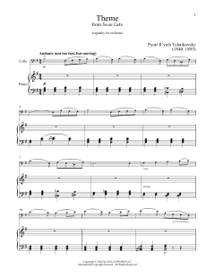 Theme From Swan Lake von Pyotr Il'yich Tchaikovsky (Download) 