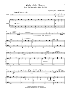 Waltz Of The Flowers, Op. 71a von Pyotr Il'yich Tchaikovsky (Download) 