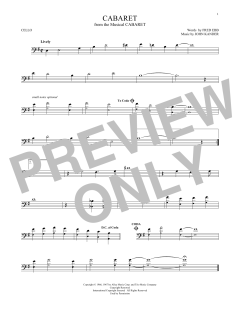 Cabaret von Fred Ebb (Download) 