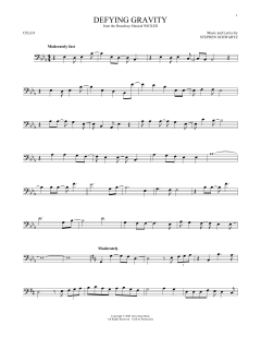 Defying Gravity von Stephen Schwartz (Download) 