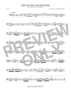 Eine Kleine Nachtmusik von Wolfgang Amadeus Mozart (Download) 