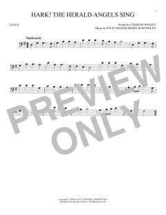 Hark! The Herald Angels Sing von Charles Wesley (Download) 