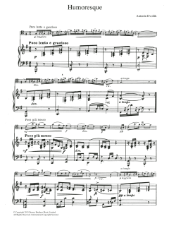 Humoresque von Antonín Dvořák (Download) 