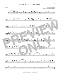 I Say A Little Prayer von Hal David (Download) 