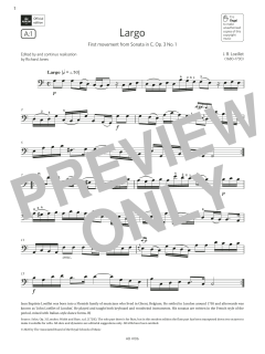 Largo von J. B. Loeillet (Download) 