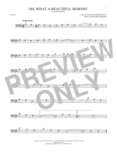 Oh, What A Beautiful Mornin' von Richard Rodgers (Download) 