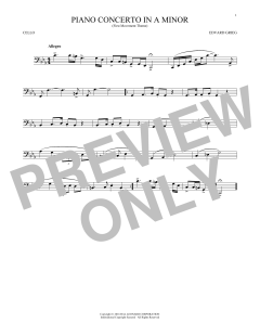Piano Concerto In A Minor, Op. 16 von Edvard Grieg (Download) 