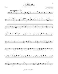 Popular von Stephen Schwartz (Download) 