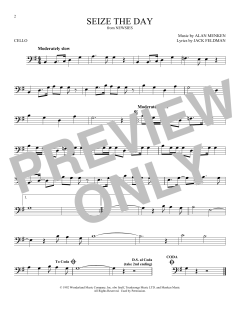 Seize The Day von Alan Menken (Download) 
