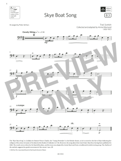 Skye Boat Song von Trad. Scottish (Download) 