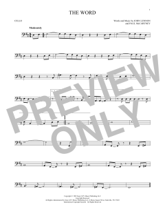 The Word von The Beatles (Download) 