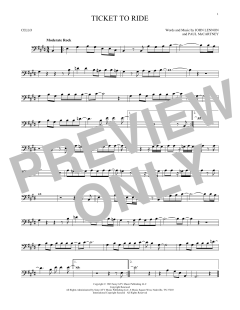 Ticket To Ride von The Beatles (Download) 