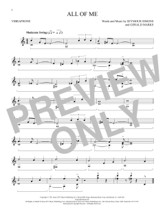 All Of Me von Gerald Marks (Download) 