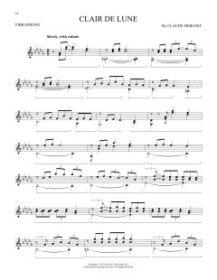Clair De Lune von Claude Debussy (Download) 
