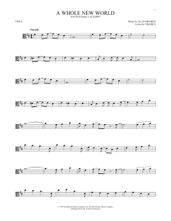 A Whole New World von Tim Rice (Download) 