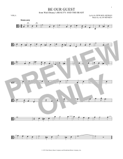 Be Our Guest von Alan Menken (Download) 