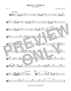 Bridal Chorus von Richard Wagner (Download) 