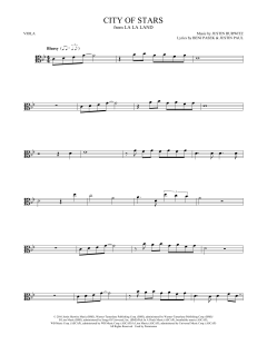 City Of Stars von Benj Pasek (Download) 