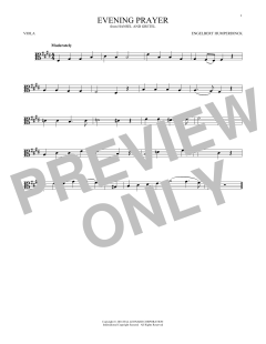 Evening Prayer von Engelbert Humperdinck (Download) 