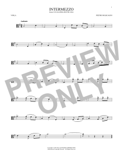 Intermezzo von Pietro Mascagni (Download) 
