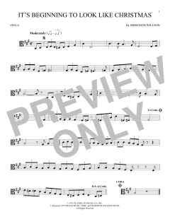 It's Beginning To Look Like Christmas von Meredith Willson (Download) 