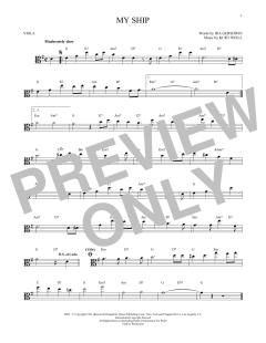 My Ship von Kurt Weill (Download) 