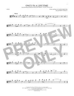 Once In A Lifetime von Anthony Newley (Download) 