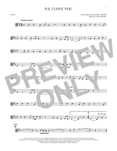 P.S. I Love You von The Beatles (Download) 