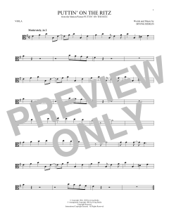 Puttin' On The Ritz von Irving Berlin (Download) 