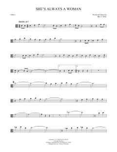She's Always A Woman von Billy Joel (Download) 