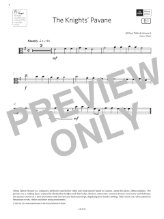 The Knights' Pavane von Althea Talbot-Howard (Download) 